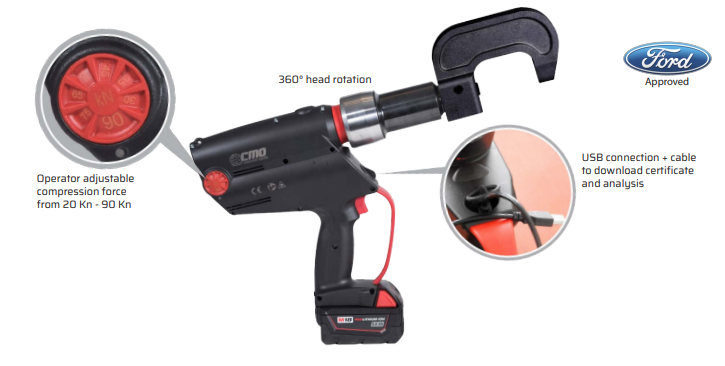 Solidus CMO Self-Piercing Rivet Gun