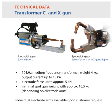 Solidus ELMAspot VISION Spot Welder