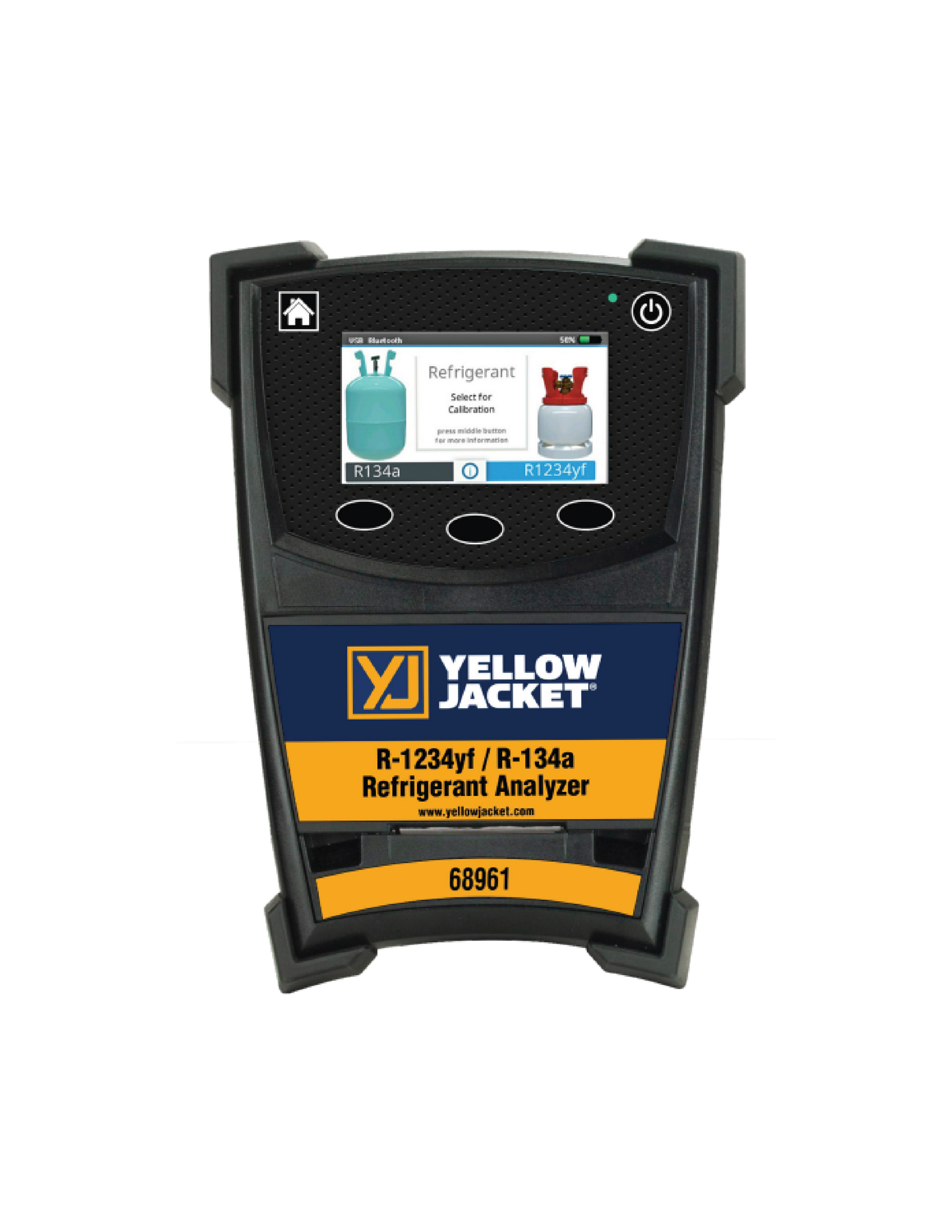 YELLOW JACKET Refrigerant Analyzer 68961